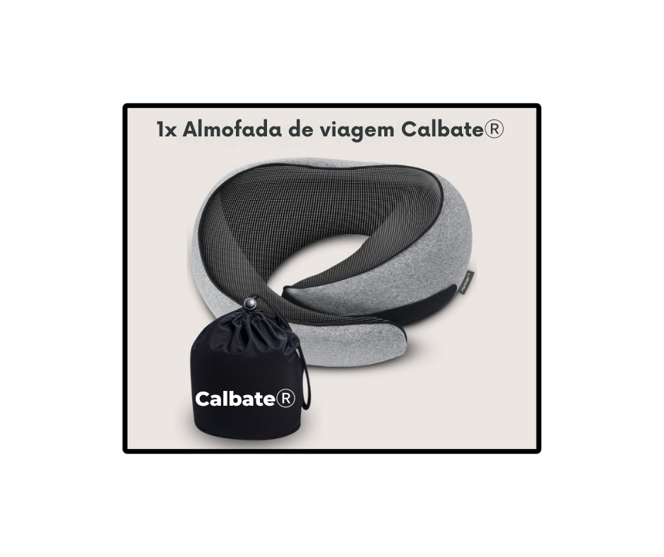 CalbateⓇ Almofada de viagem